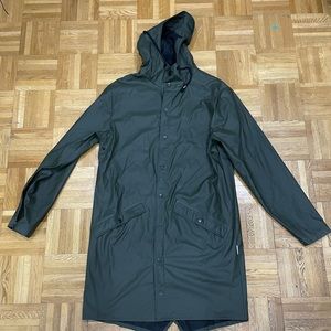 RAINS | Waterproof Long Rain Jacket XXS/XS